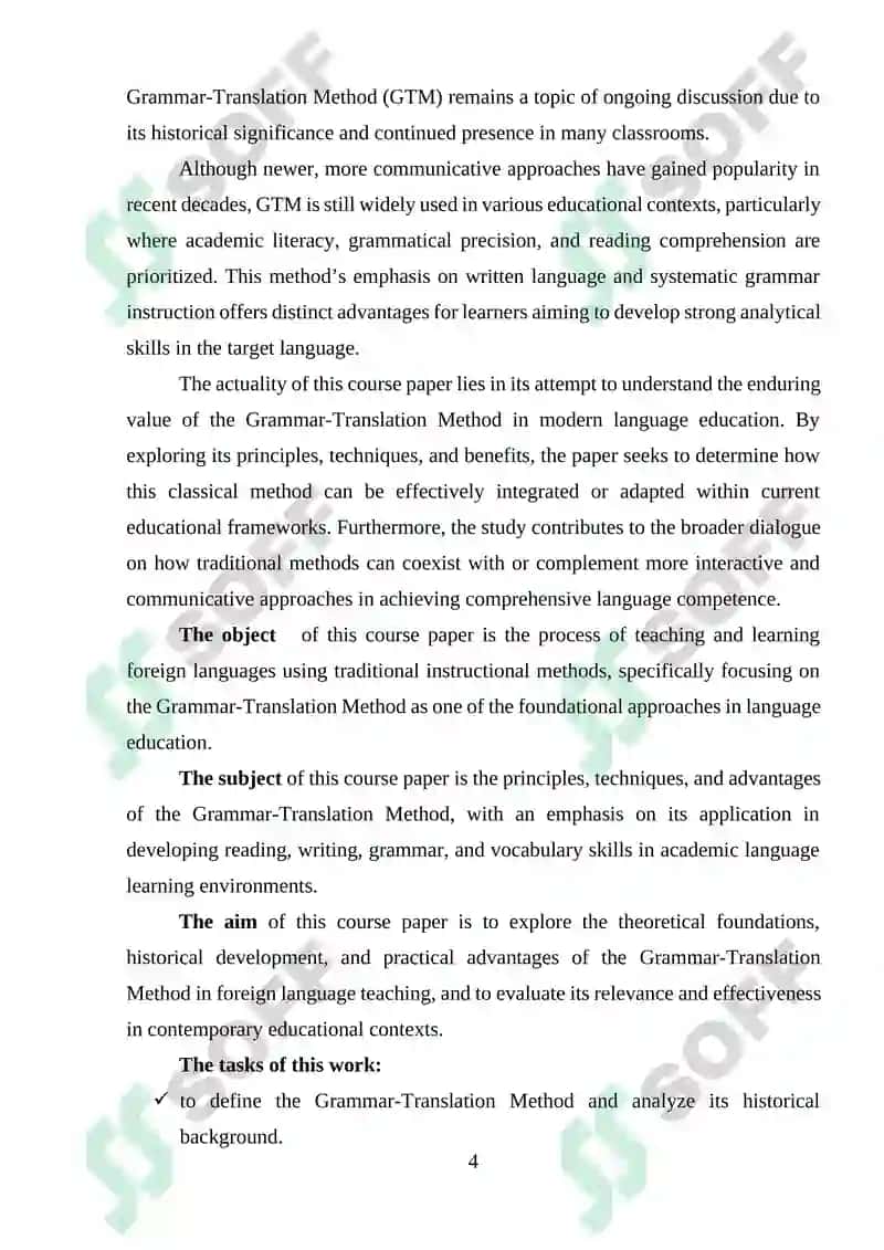 ADVANTAGES OF GRAMMAR TRANSLATION METHOD 4