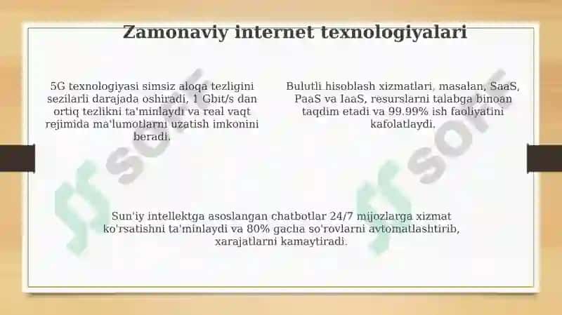 Internet texnologiyalari 4