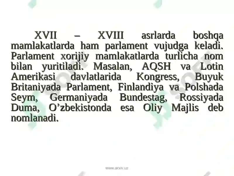 O'zbekistonda parlament tizimi va islohotlar 4