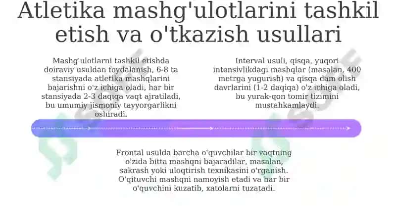 Jismoniy Tarbiya Vositalari va Atletika Mashg'ulotlari 4