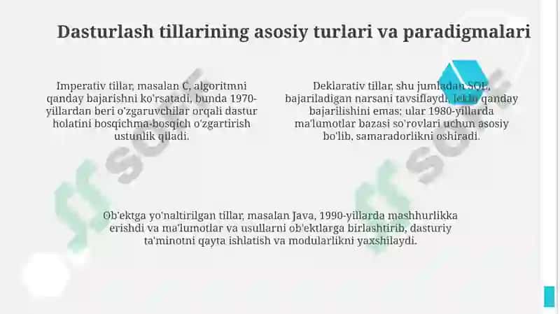 Dasturlashtillari:rivojlanishtarixi 4