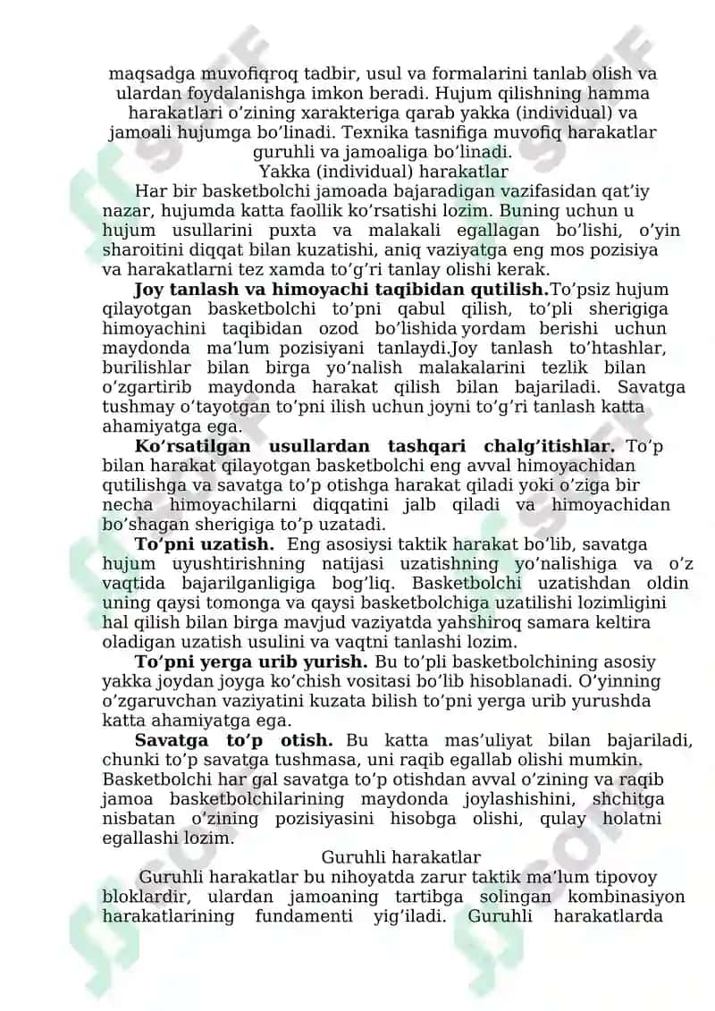Guruh hujum taktikasiga o‘rgatish 4
