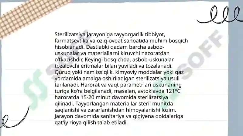 Zamonaviy tikuv materiallari sterilizatsiya 4