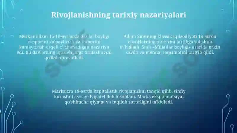 Rivojlanish falsafasi 4