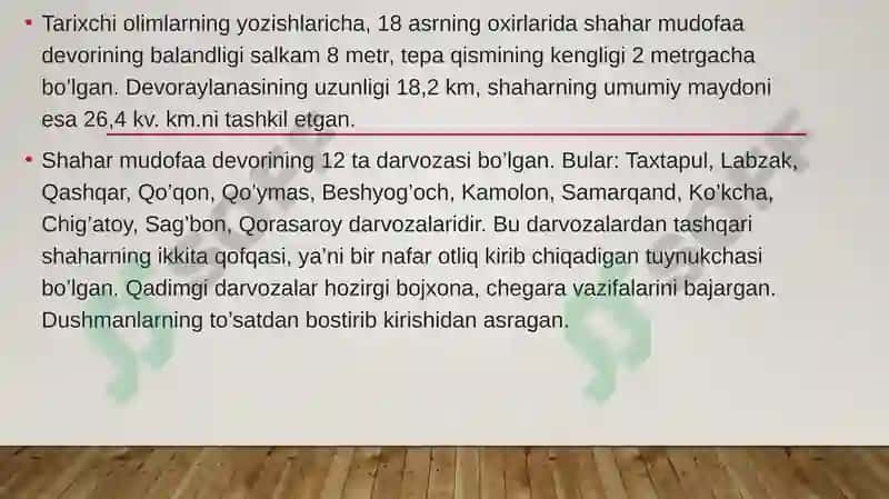 TOSHKENT IJTIMOIY AHVOL HAMDA DARVOZALARI VA KO’CHALARINING TARIXIY AHAMIYATI 4