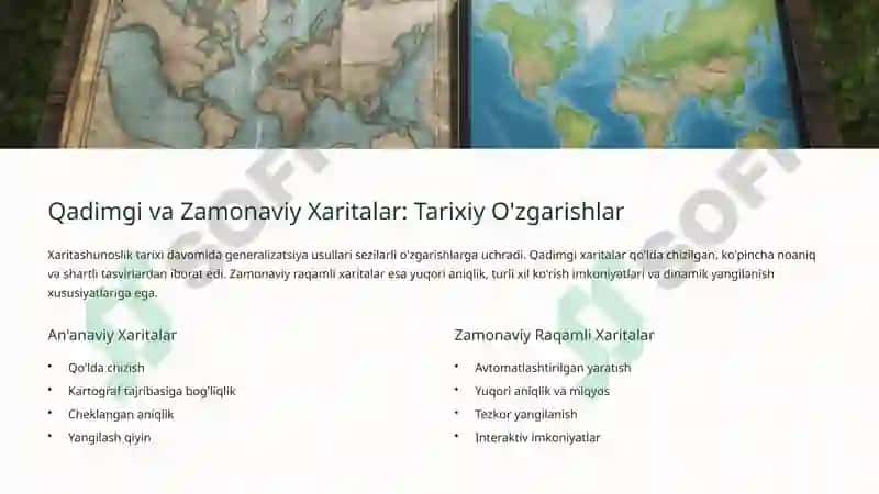 Kartografik Generalizatsiya 4