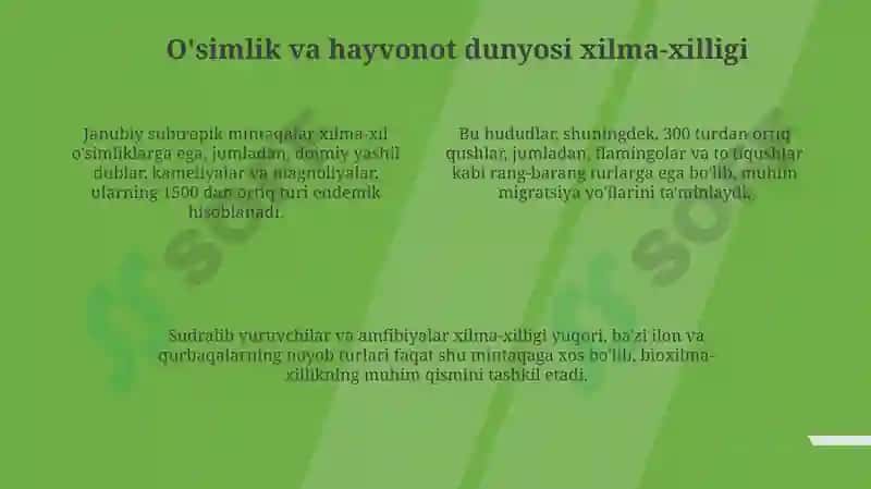 Janubiy suptropik 4