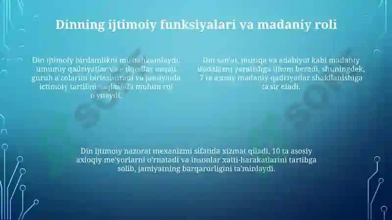 Diniy e'tiqod 4