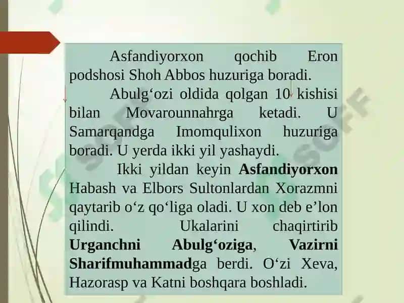 Abulg‘ozi Bahodirxon hayoti va ijodi 4