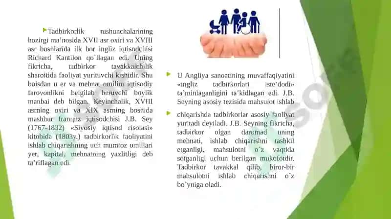 Kichik biznes va xususiy tadbirkorlik rivoji 4