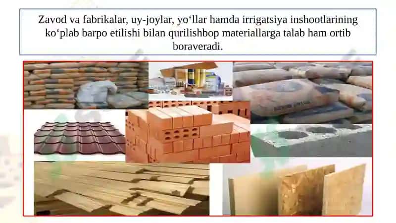 Qurilish materiallari sanoati 4