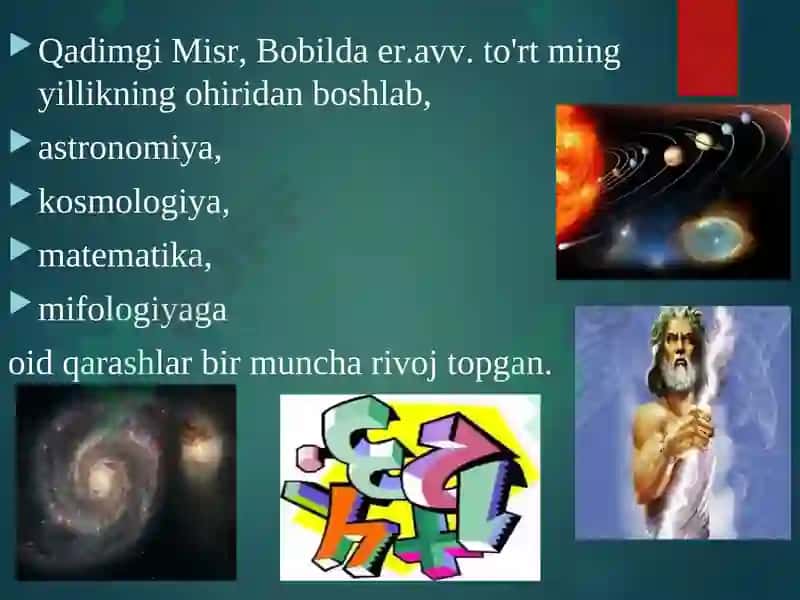 Falsaf iy tafakkur taraqqiyot bosqichlari 4