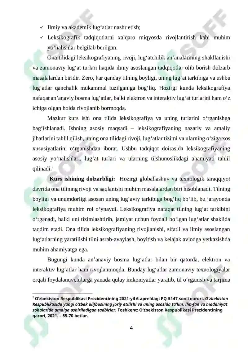Ona tili va oʻqish savodxonligi va uni oʻqitish metodikasi 4