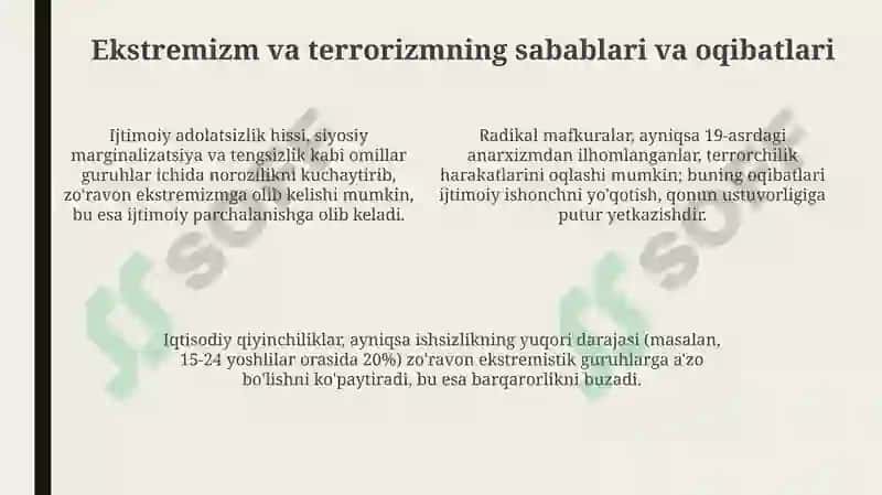 Ekstremizm va terrorizm 4