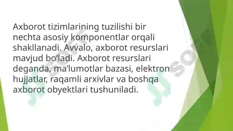 Axborottizimlar 4