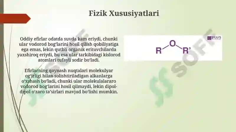 Oddiy va murakkab efirlar 4
