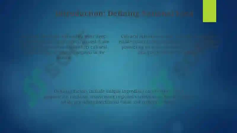 PPT about national food 4