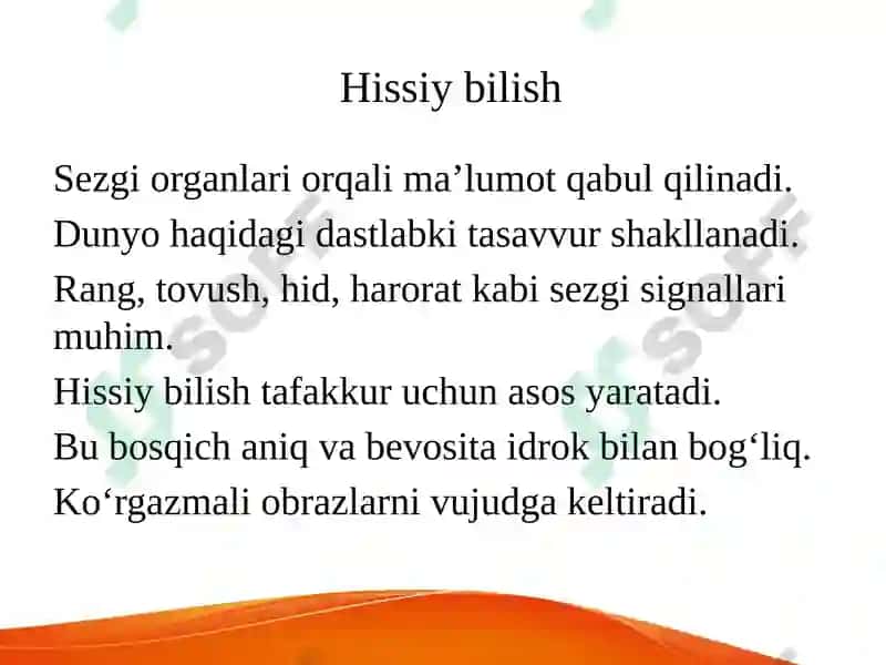 Bilish darajalari 4