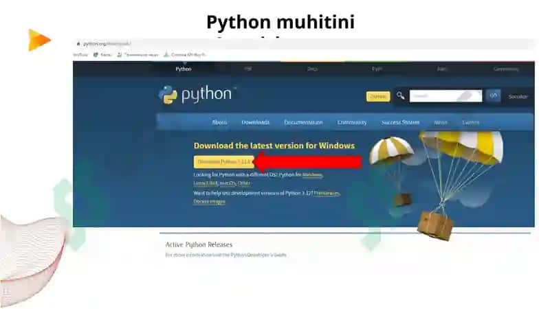 Python dasturlash tiliga kirish 4