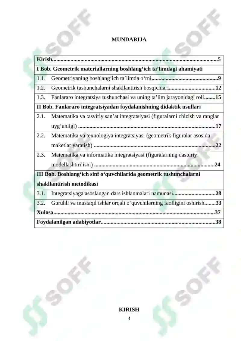 Geometrik materialni oʻrganishda fanlararo integratsiyadan foydalanish usullari 4