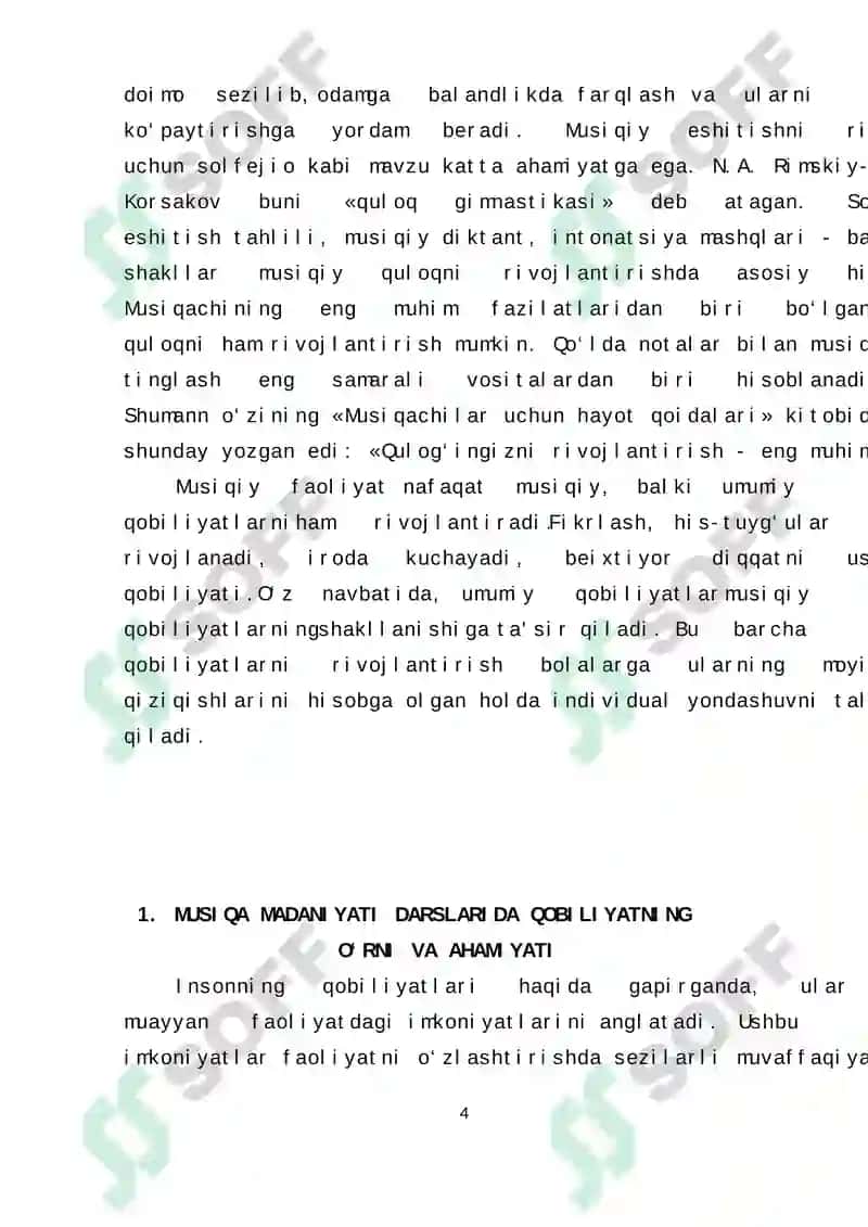 MUSIQIY QOBILIYATLARNI RIVOJLANTIRISH VA DIAGNOSTIKA QILISH 4