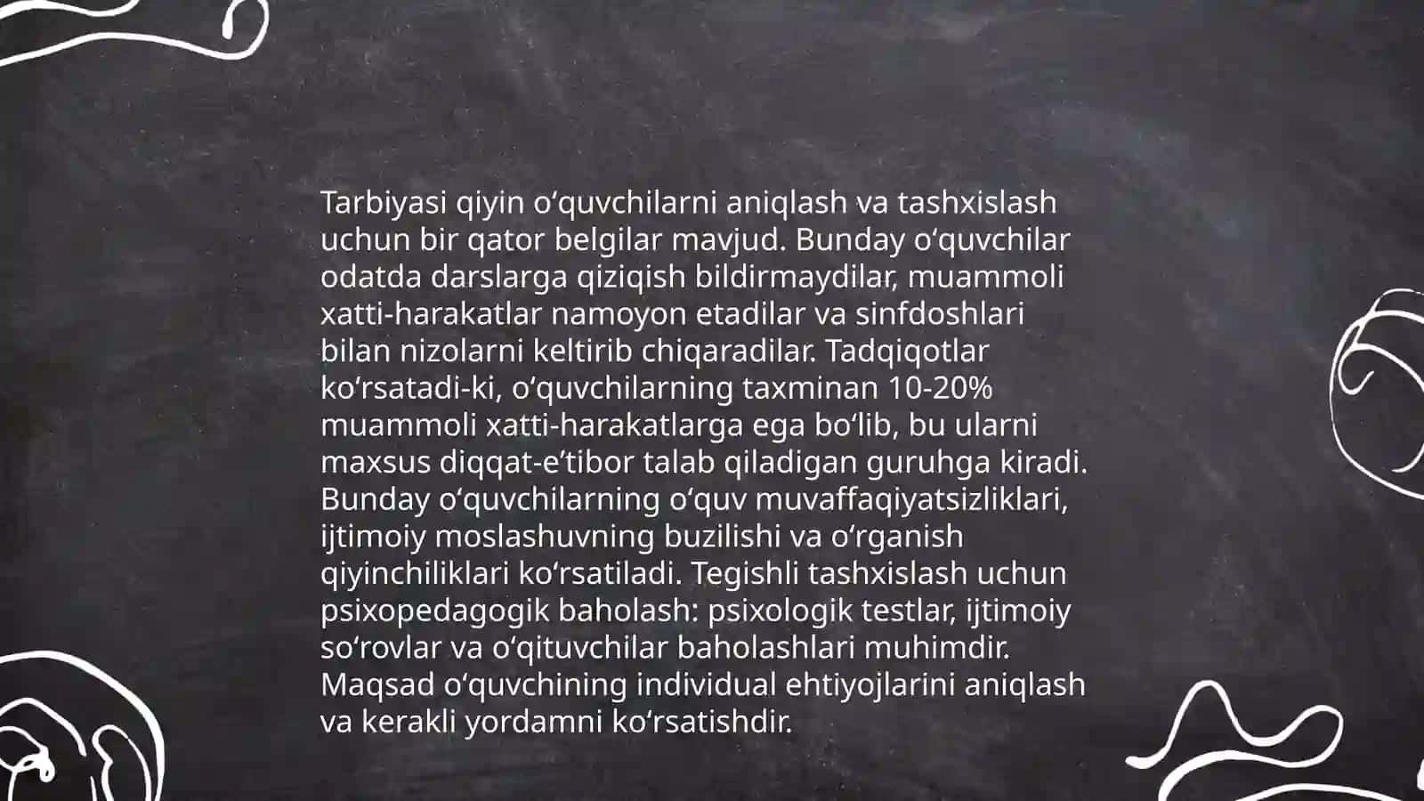 Tarbiyasi qiyin oʻquvchilar bilan ishlashning psixologik asoslari 4