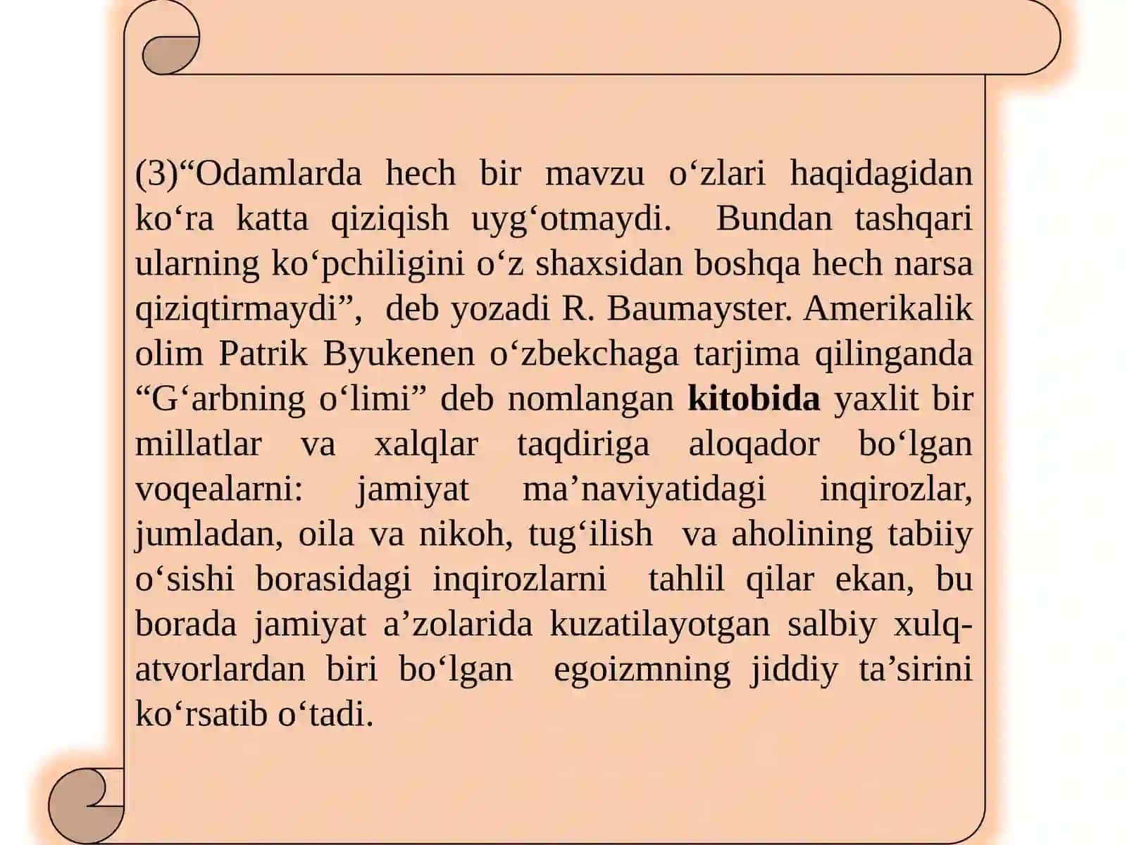 Koʻplik qoʻshimchasining qoʻllanishi 4