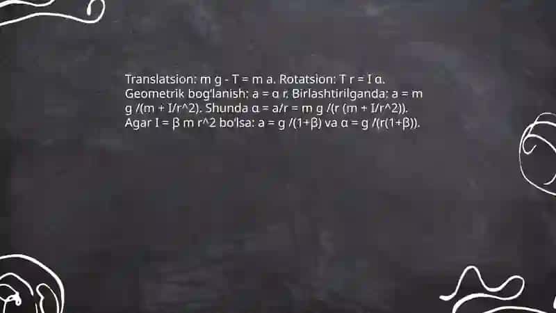 Maksvell mayatnigining tebranishi 4