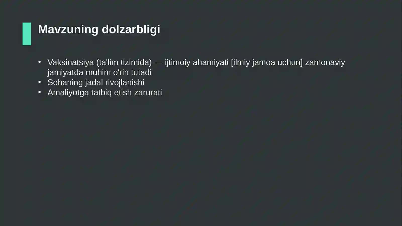 Vaksinatsiya (ta'lim tizimida) — ijtimoiy ahamiyati [ilmiy jamoa uchun] 4