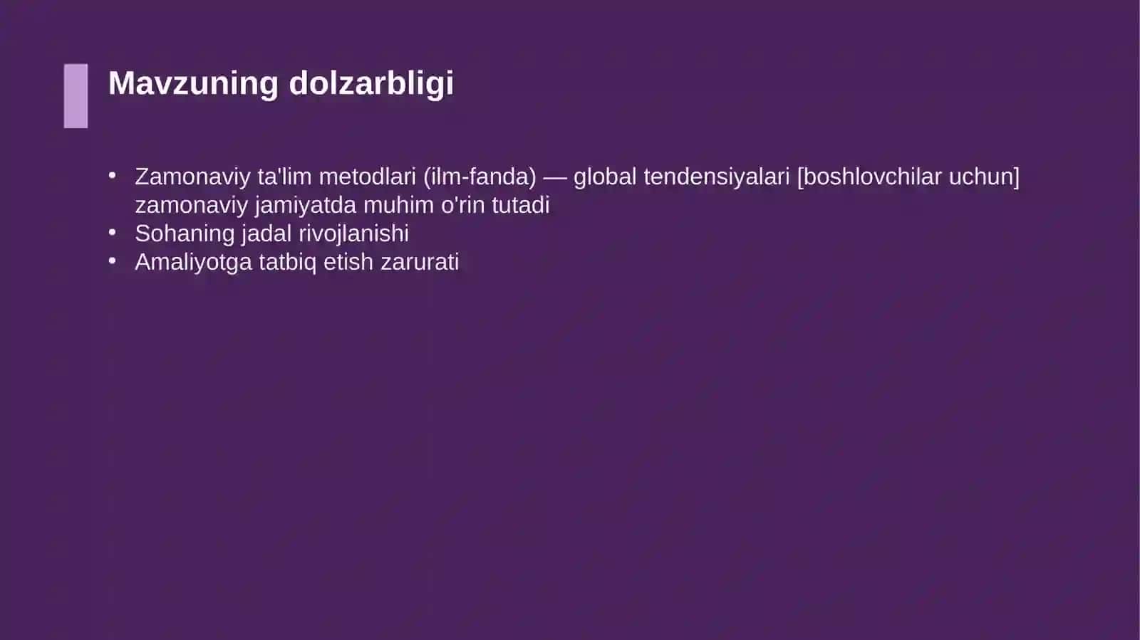 Zamonaviy ta'lim metodlari (ilm-fanda) — global tendensiyalari [boshlovchilar uchun] 4
