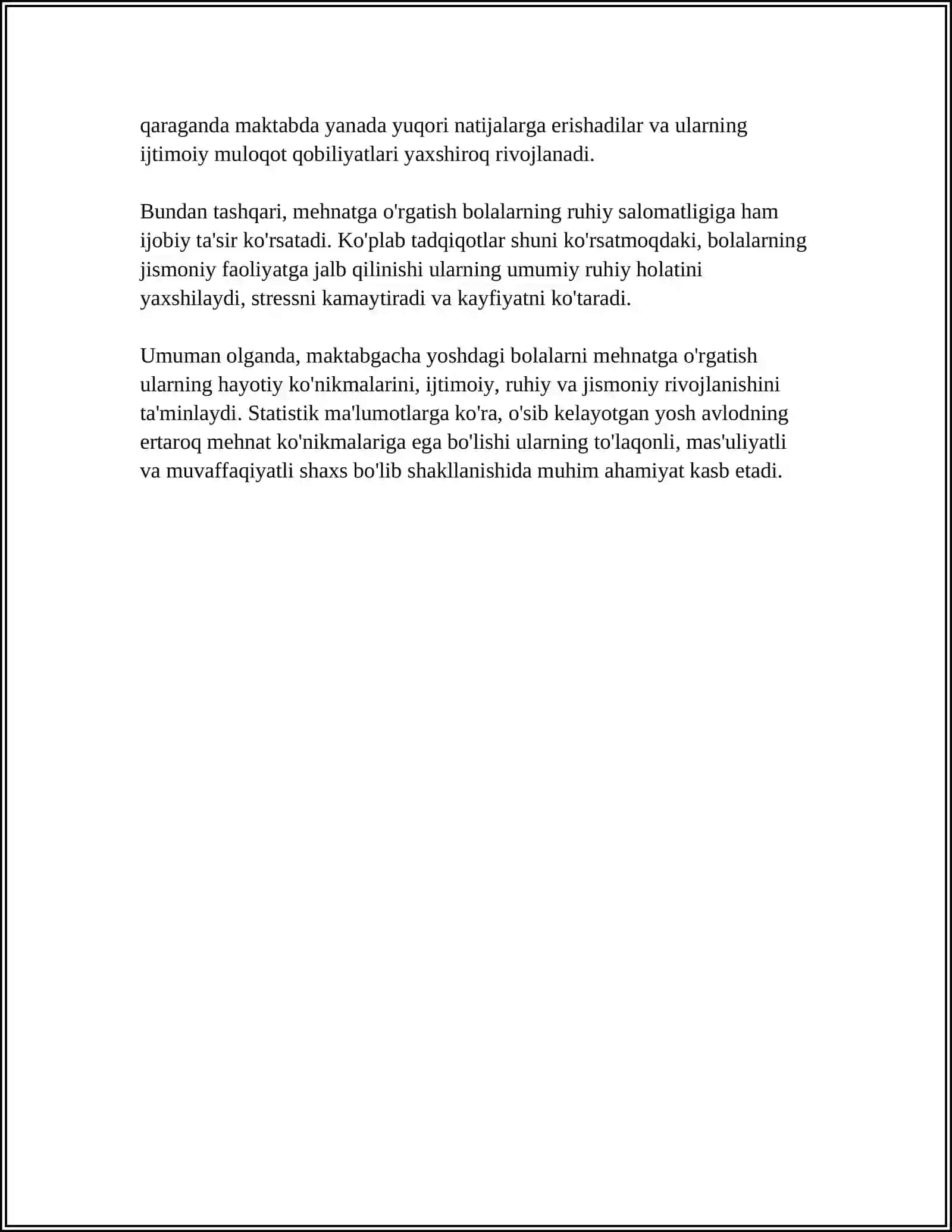 MAKTABGACHA YOSHDAGI BOLALARNI MEHNAT TARBIYASI 4