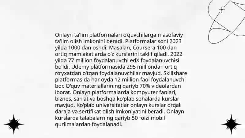 Internetning ta'limiy imkoniyatlari 4