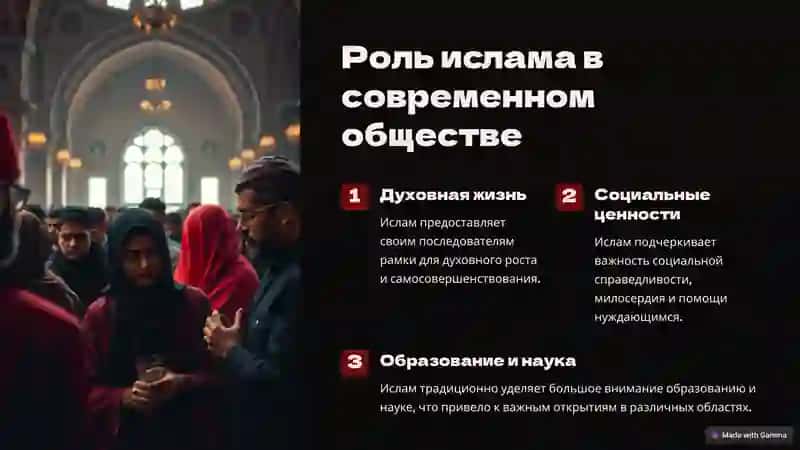 Ислам в современном мире 4