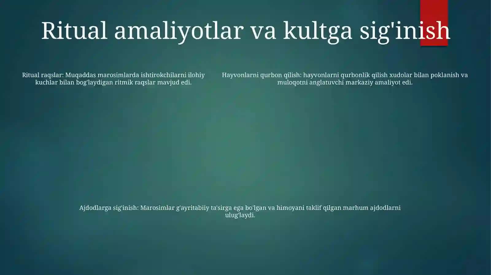 Bronza Davri Diniy Tasavvurlari 4