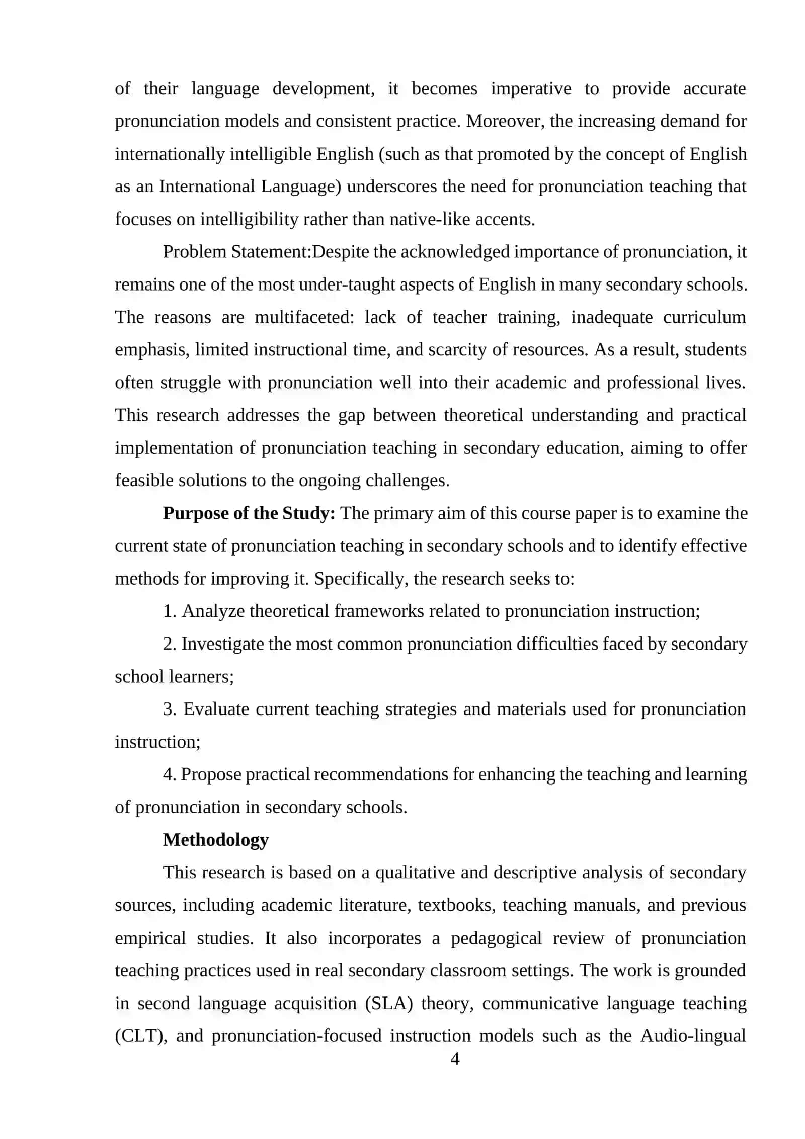 Teaching English Pronunciation in Primary Schools 4