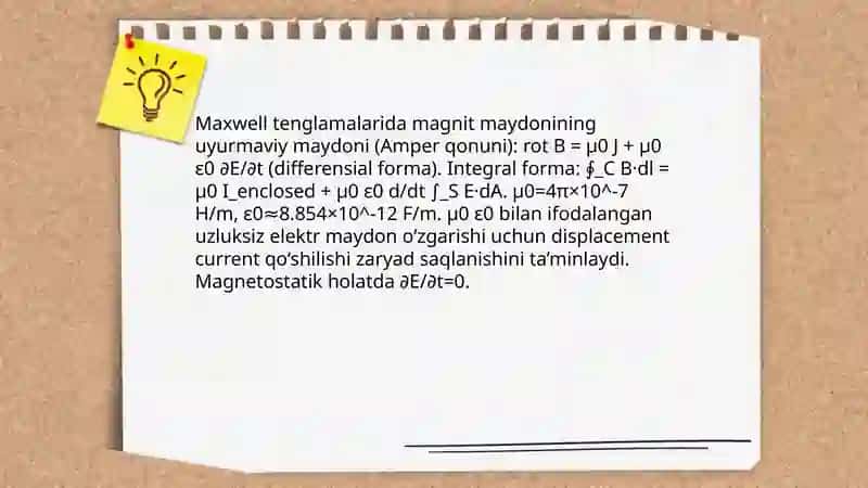 Magnit maydonining uyurmaviy maydoni 4