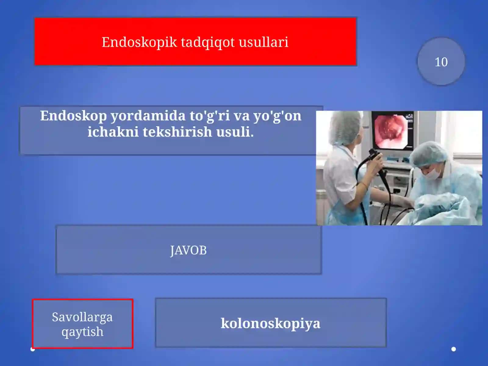 Bemorlarni davolashga tayyorlash texnologiyalari 4