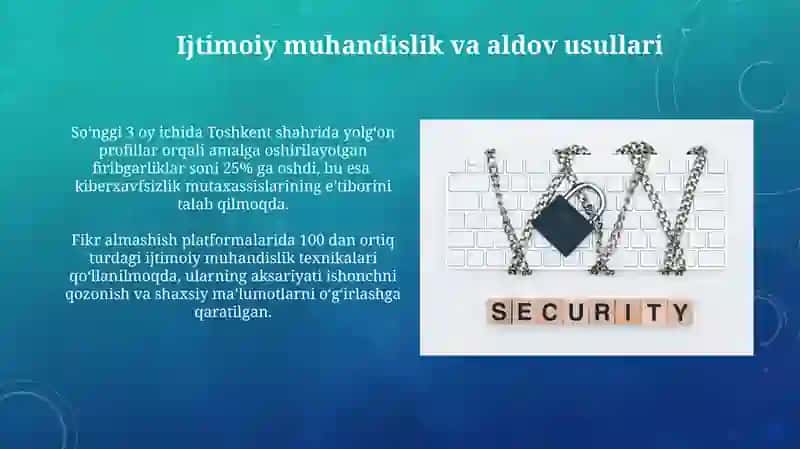 Ijtimoiy tarmoqlarda axborot xurujlari va tahdidlari 4