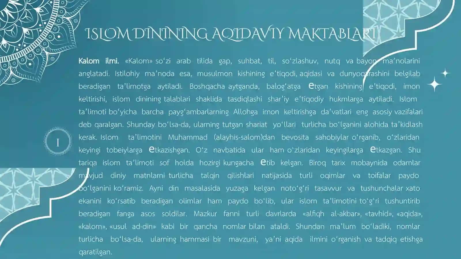 Islom dini manbaalari 4