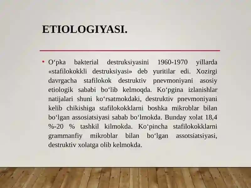 BOLALARDA O’PKA BAKTERIAL DESTRUKTSIYASI 4