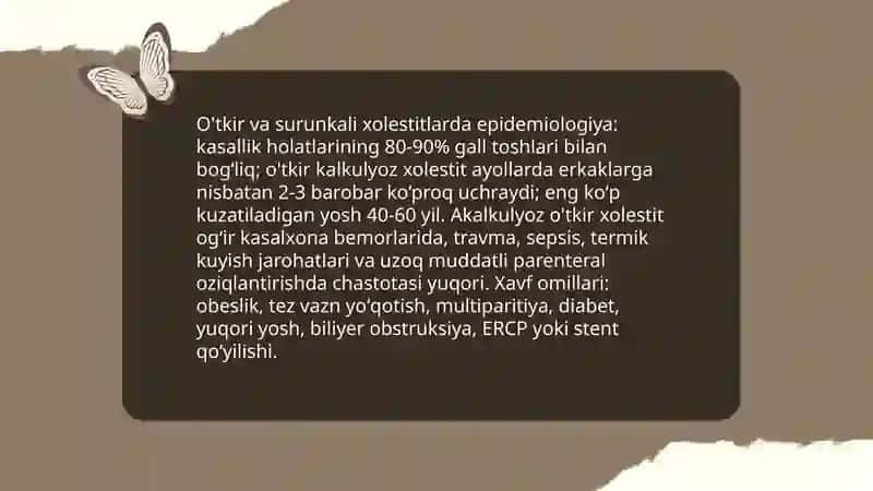 O'tkir va surunkali xolestit 4