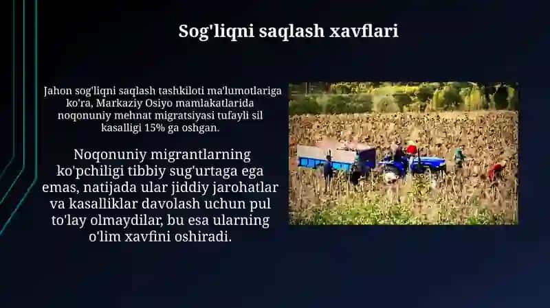 Noqonuniy mehnat migratsiyasining xavflari va oqibatlari 4