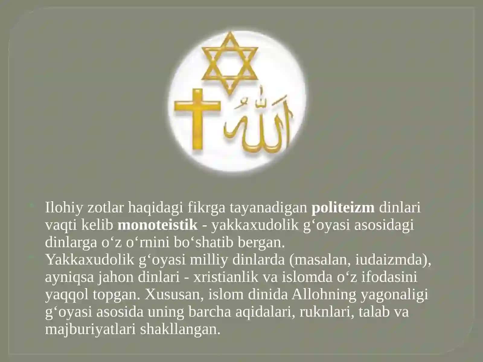 Diniyg'oyalar 4
