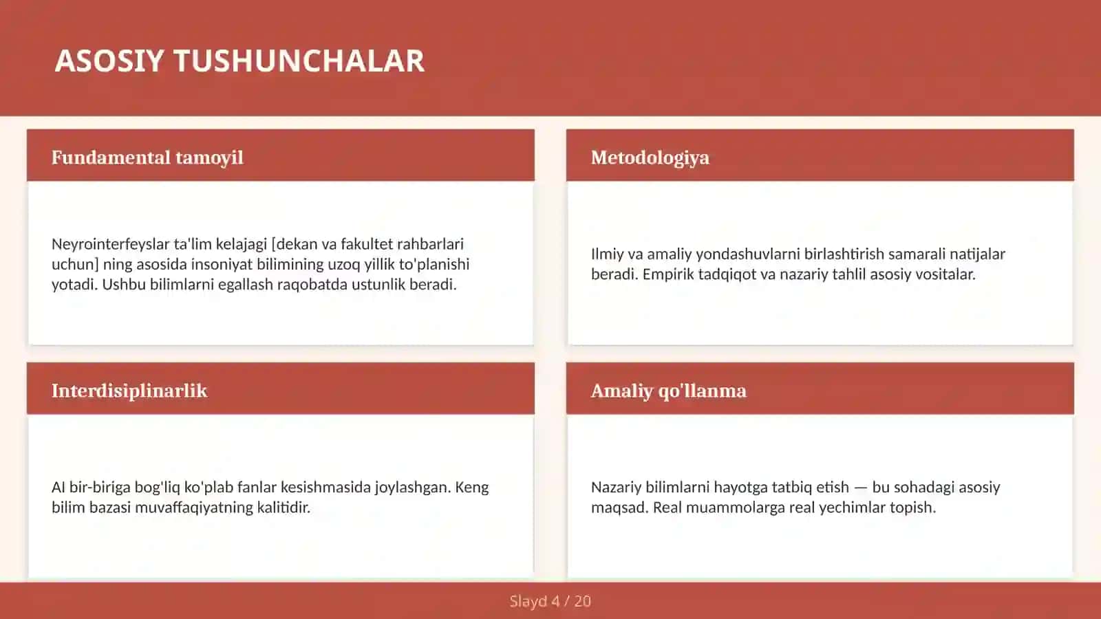 Neyrointerfeyslar ta'lim kelajagi [dekan va fakultet rahbarlari uchun] 4