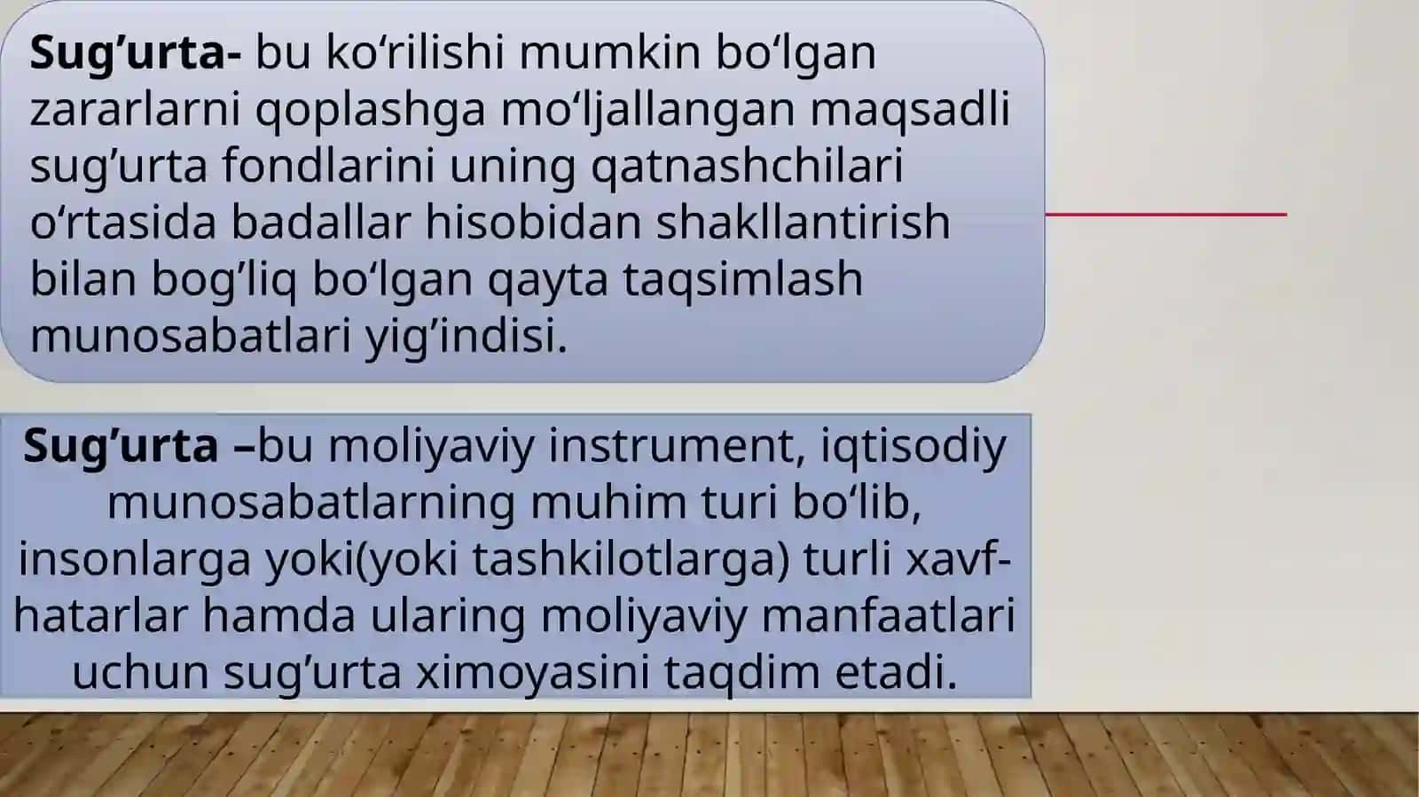 O‘zbekistonda sug’urta tizimining shakllanishi va rivojlani­shi 4