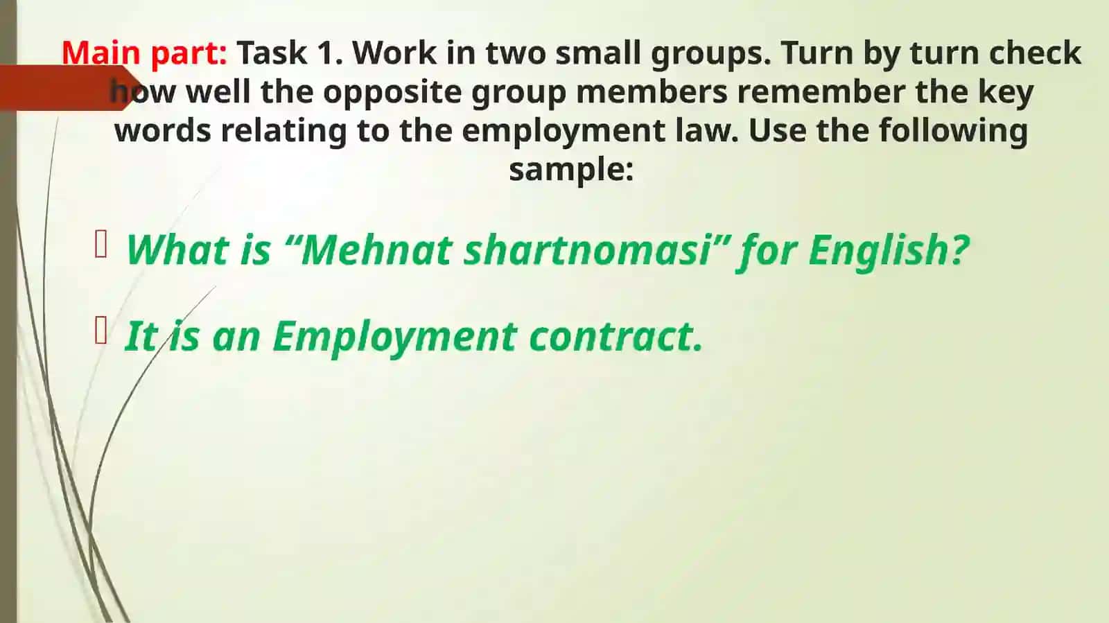 Lesson 2.33. Revision. Using the knowledge. Toles Foundation exam practice 4