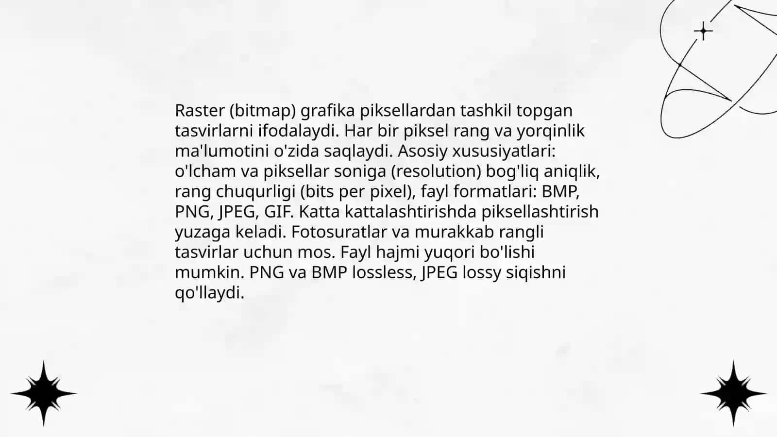 Kompyuter grafikasi va uning turlari 4