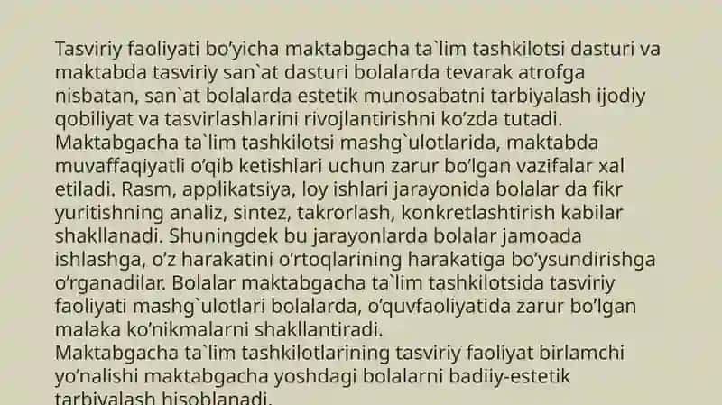 Maktabhacha yoshdagi bolalarni tasviriy faoliyati 4
