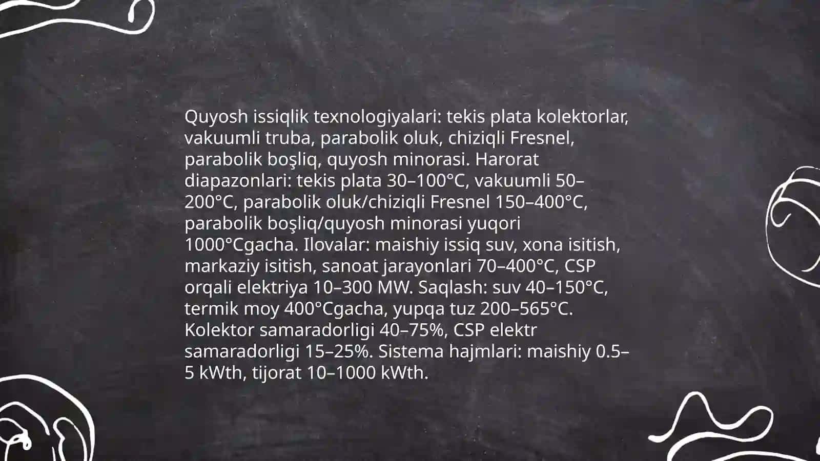 Quyosh energiyasi va fotovoltaik tizimlar 4