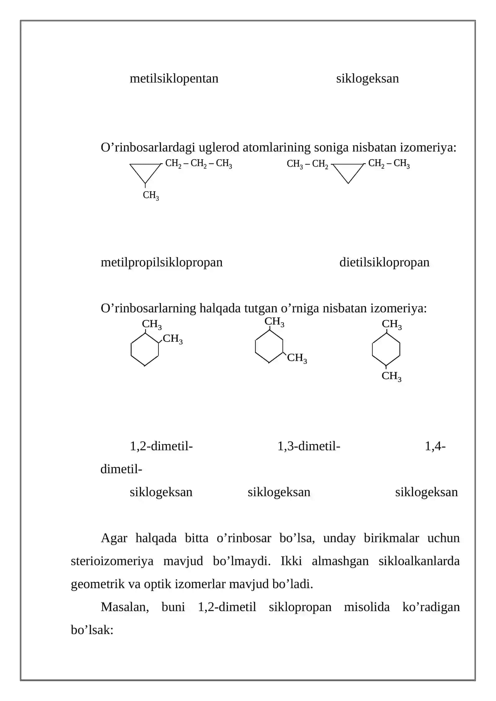 Sikloalkanlar 4